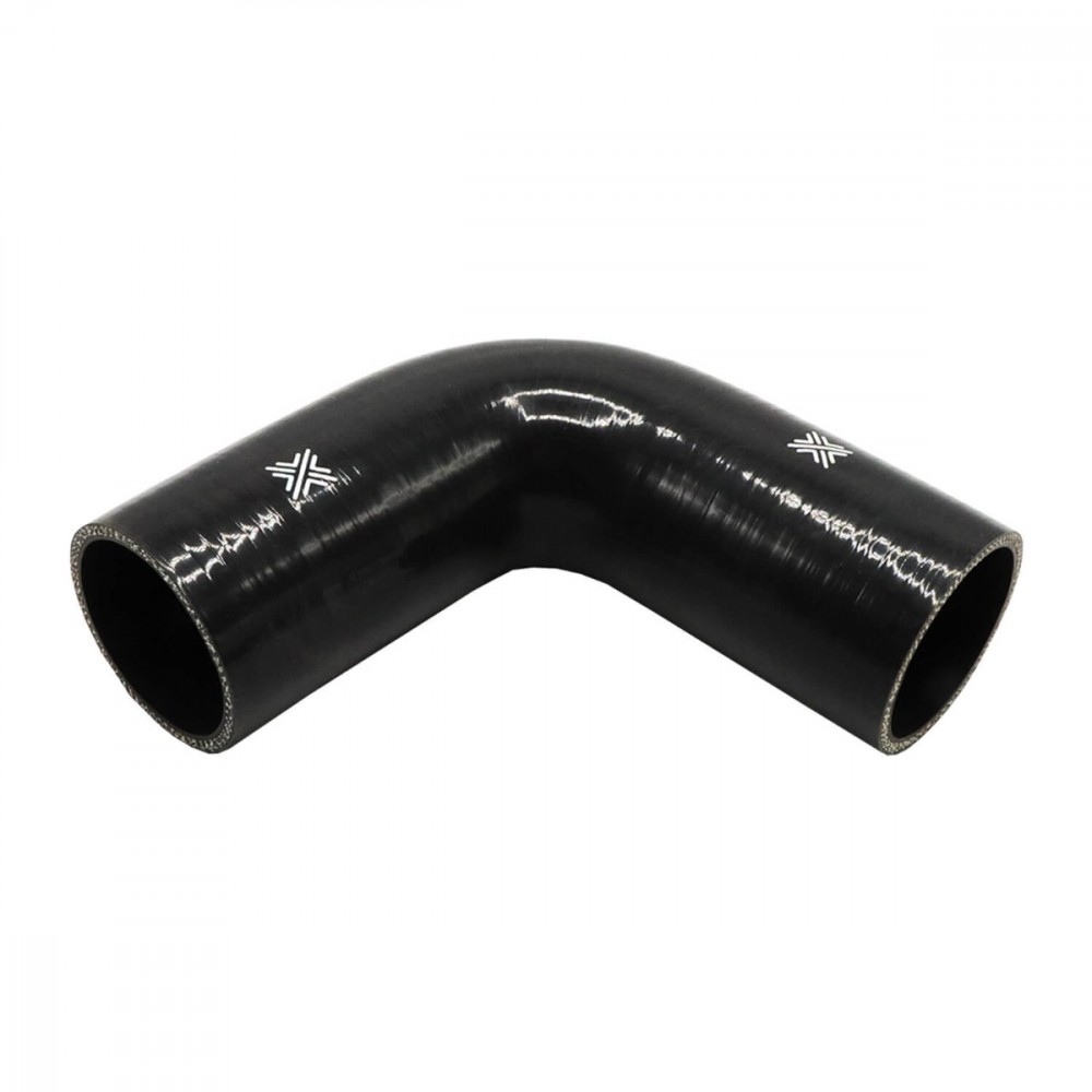 Image for Pipercross Performance Silicone HoseBlack 90Ã‚Â° 63mm bore  152