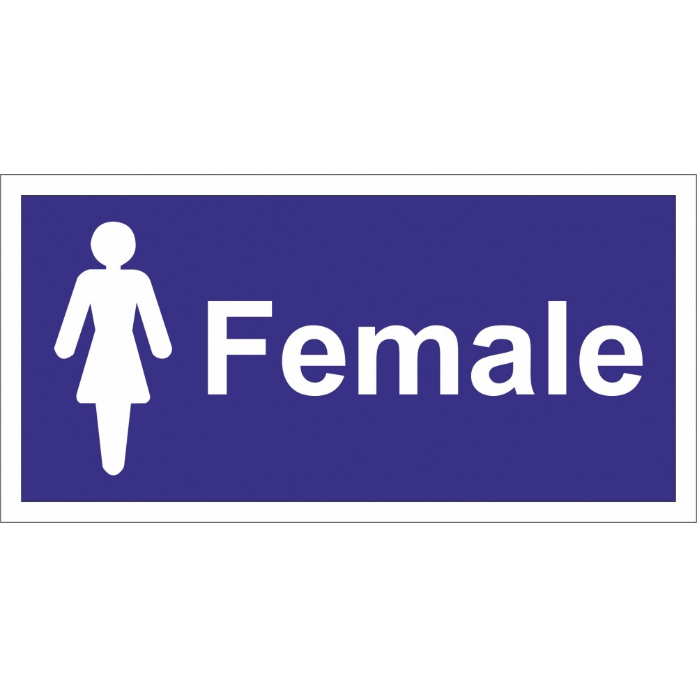 Image for Castle SS030SA Female Symbol Safety Sign