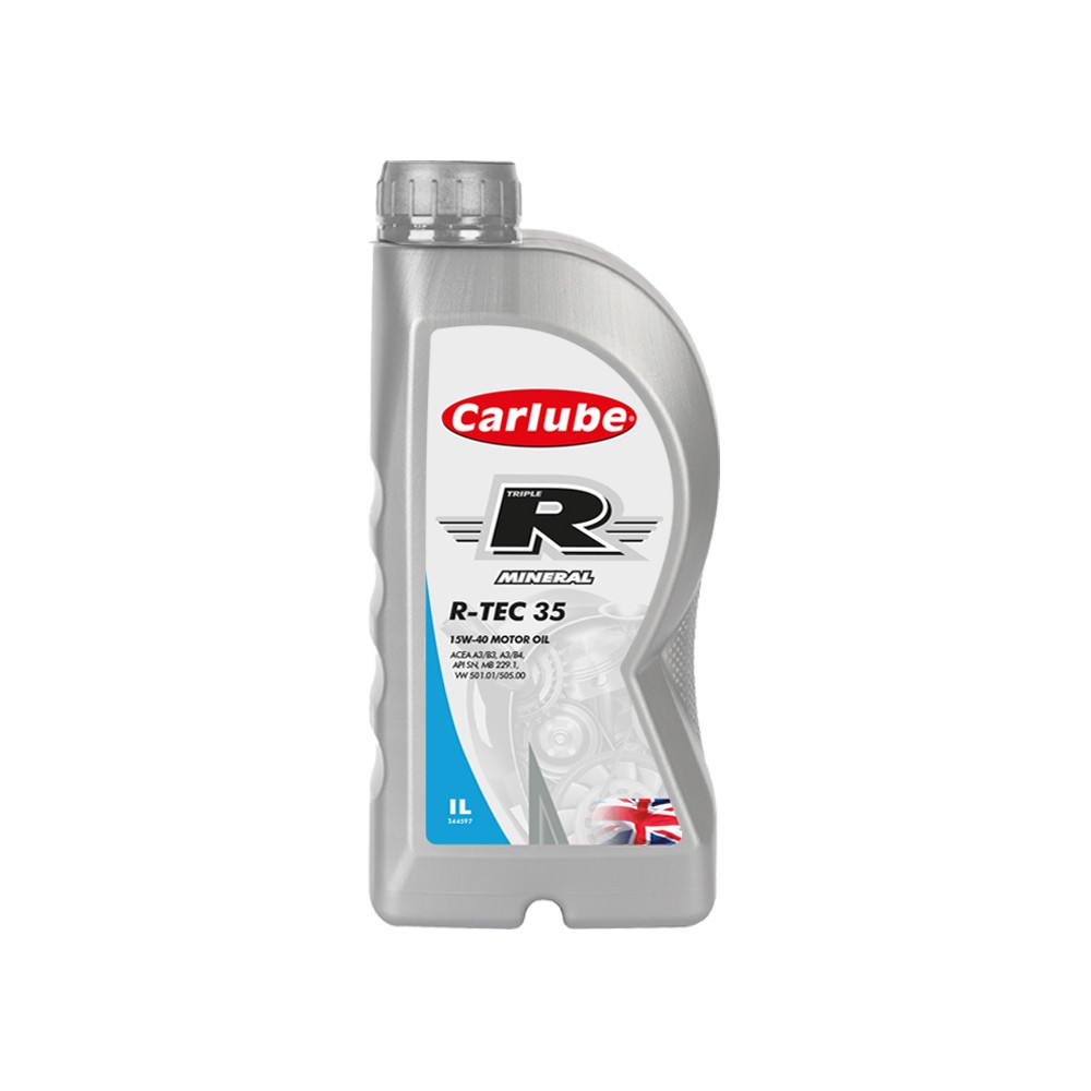 Carlube Triple R KCD001 15W40 Mineral Engine Oil 1L 