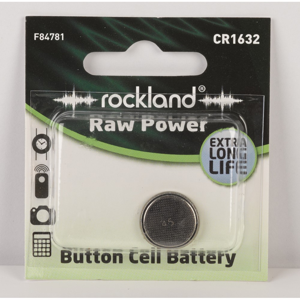 Image for Rockland F84781 CR1632 Raw Power Fob Battery