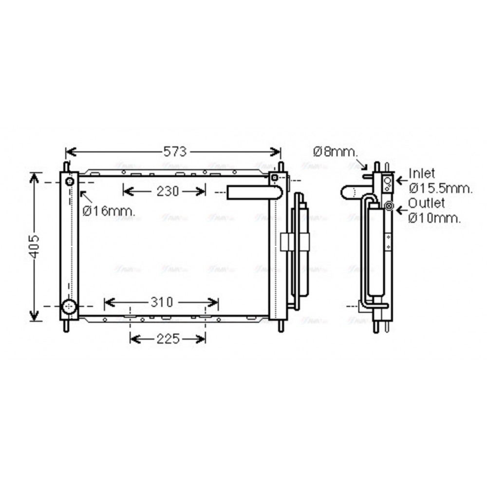 Image for AVA Cooling - Radiator