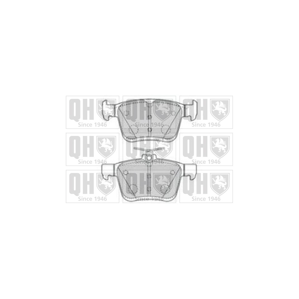 Image for QH BP1821 Brake Pad Set