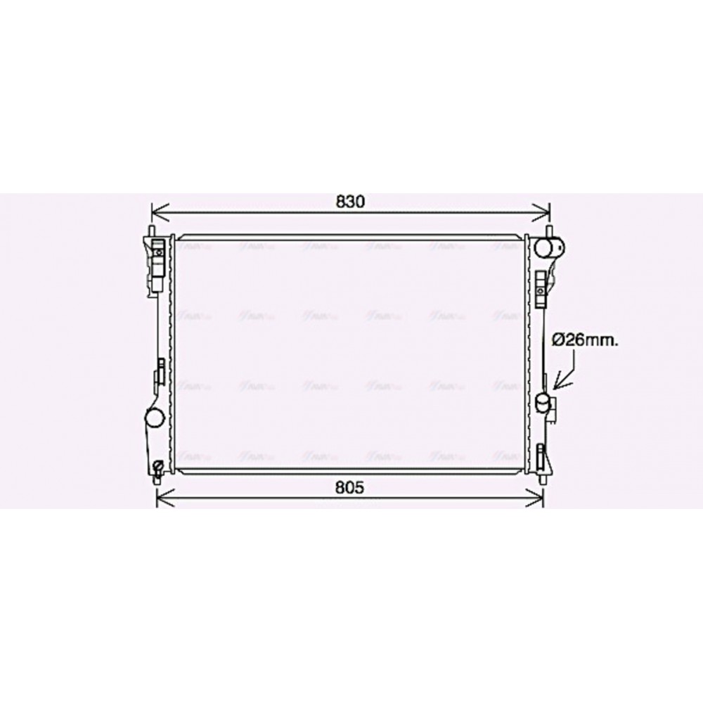 Image for AVA Cooling - Radiator