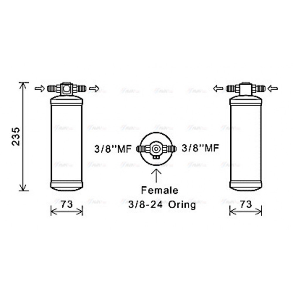 Image for AVA Cooling - Receiver Dryer