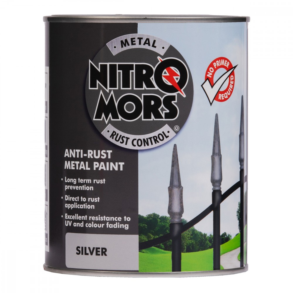 Image for Nitromors Brushable Smooth Metal Paint S