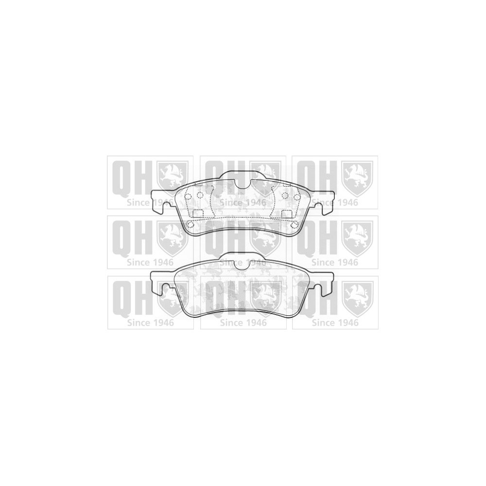 Image for QH BP1322 Brake Pad Set
