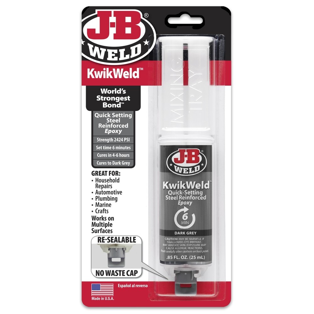 Image for JB WELD Kwikweld - 6 Minute Steel Epoxy