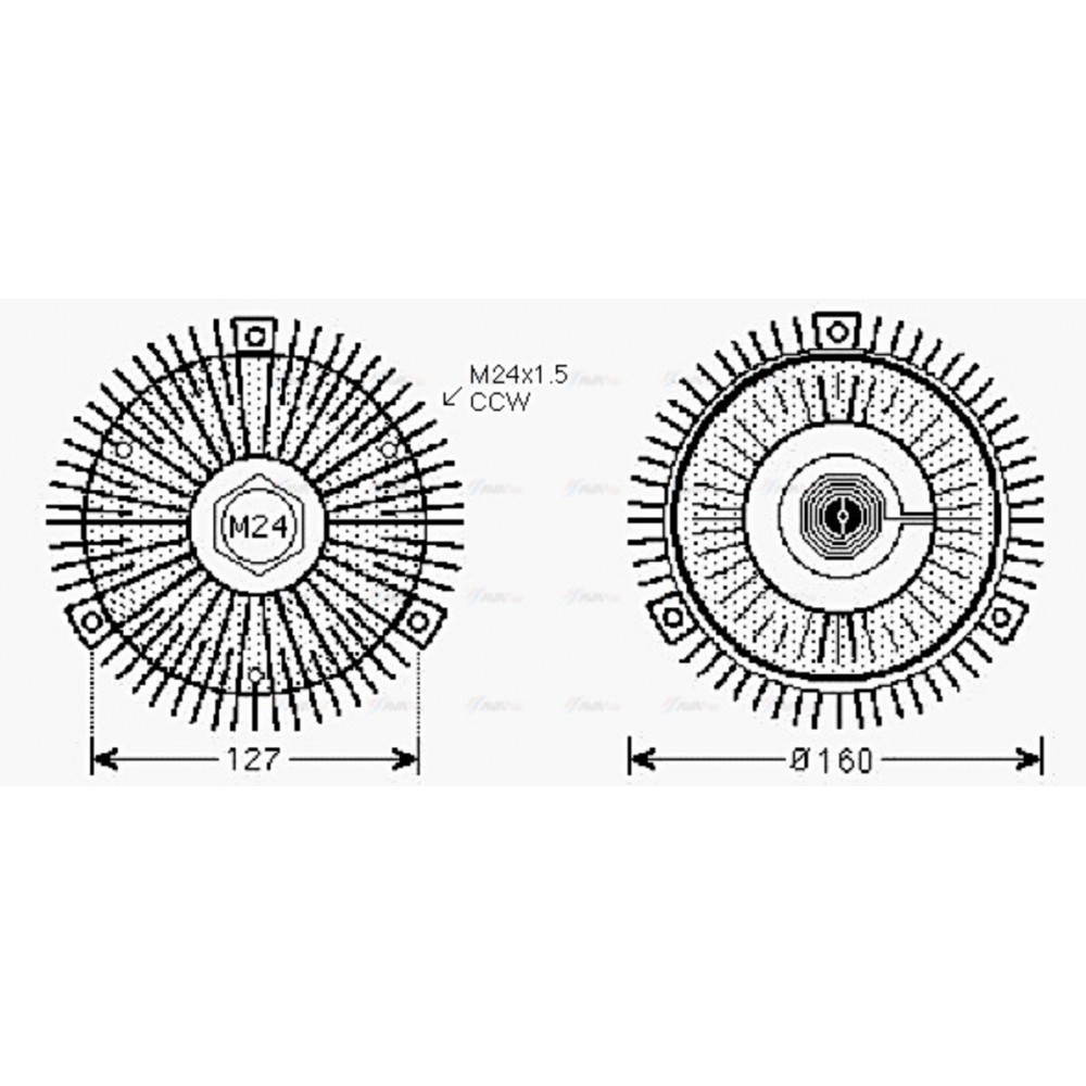 Image for AVA Cooling - Fan Clutch