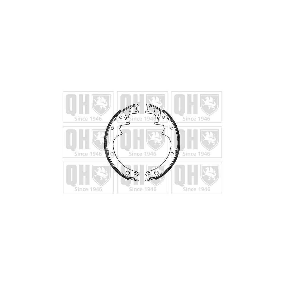 Image for QH BS747 Brake Shoes