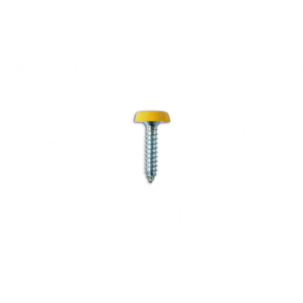 Image for Connect 31547 Number Plate Screw Yellow No 10 x 1 Pk 100