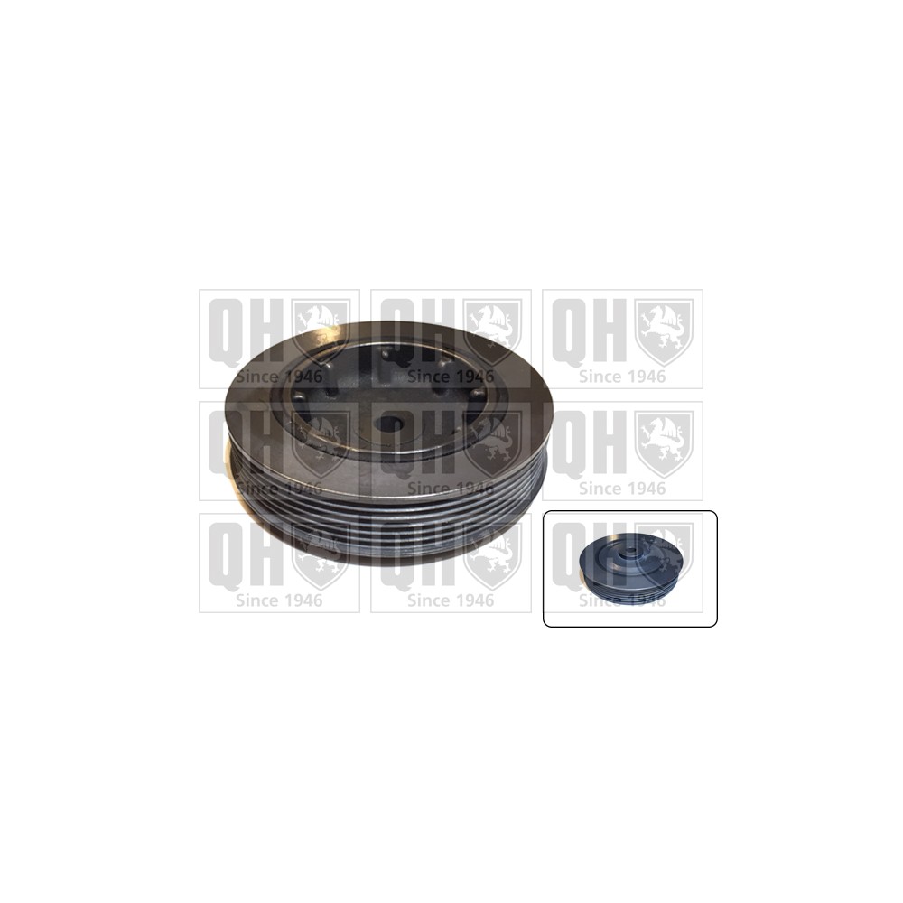 Image for QH QCD5 Crankshaft Damper Pulley