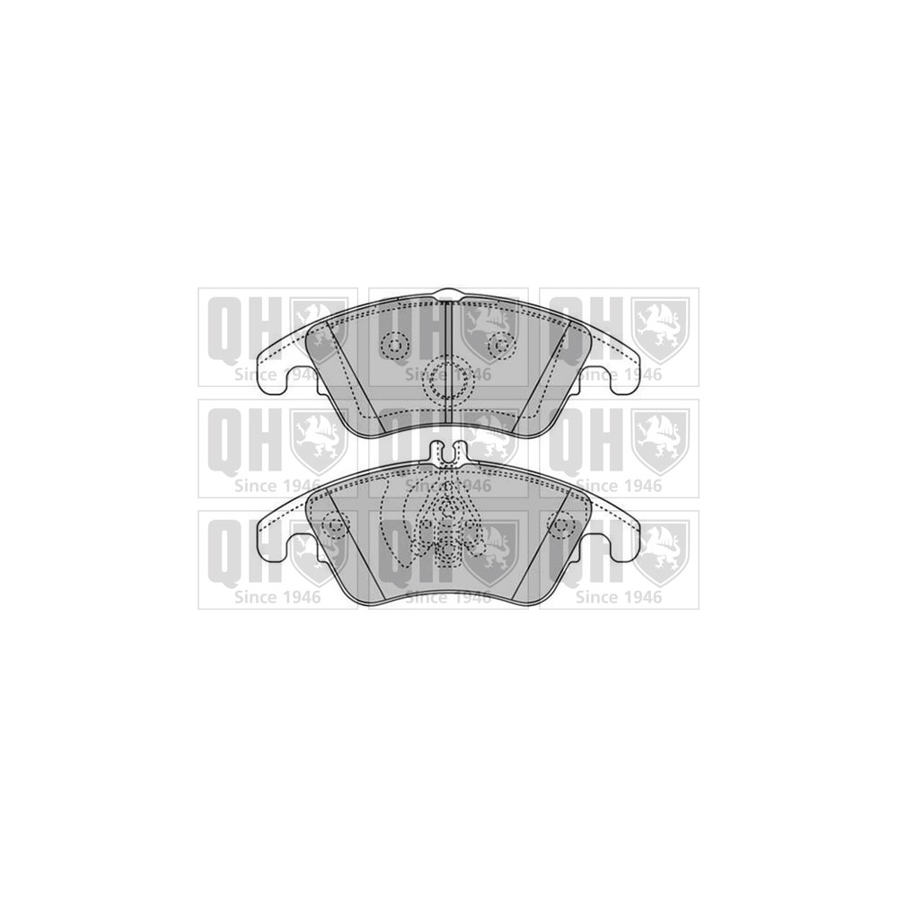 Image for QH BP1651 Brake Pad Set