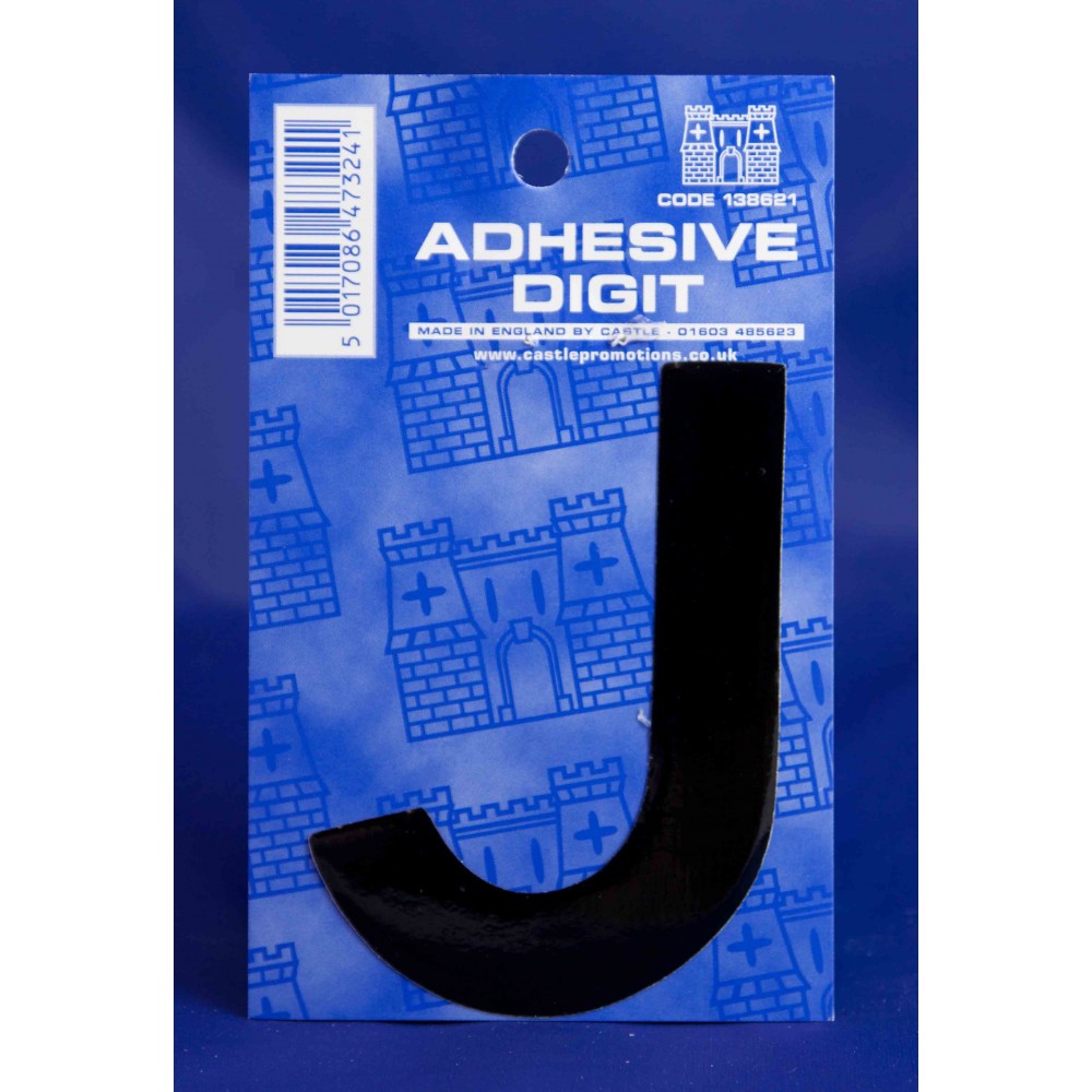 Image for Castle BJ J Self Adhesive Digits Blk 3inc