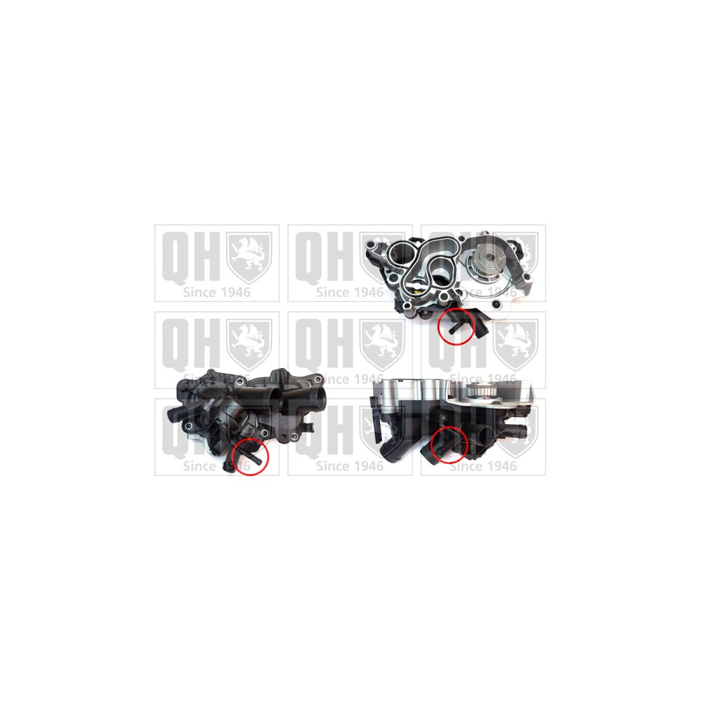 Image for QH QCP3863BH2 Water Pump