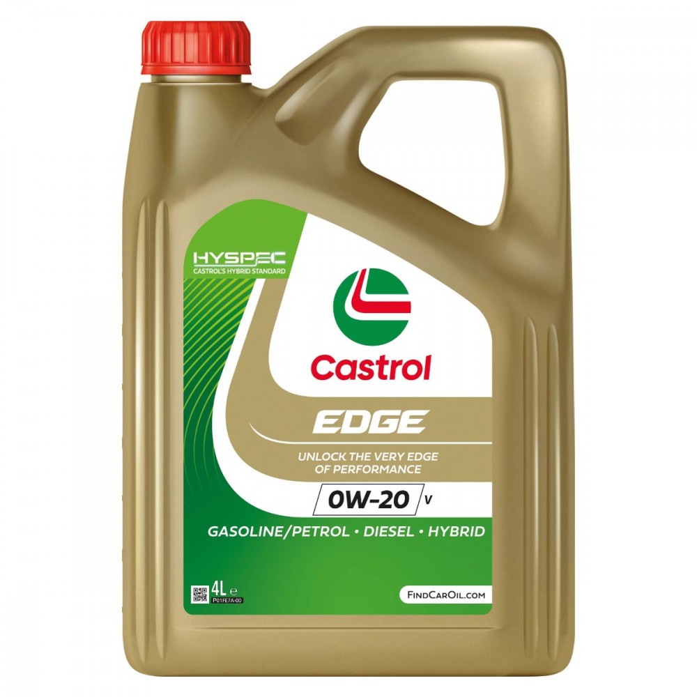 Image for Castrol EDGE 0W-20 V Engine Oil 4L