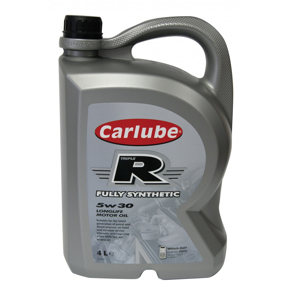 Image for Carlube Triple R 5w30 Fully Synthetic Engine Oil 4L