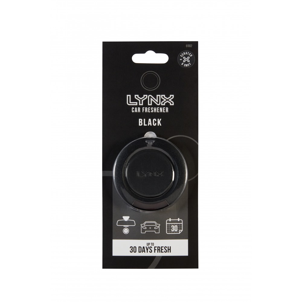 Image for Lynx 3D Gel Air Freshener Black Air Freshener