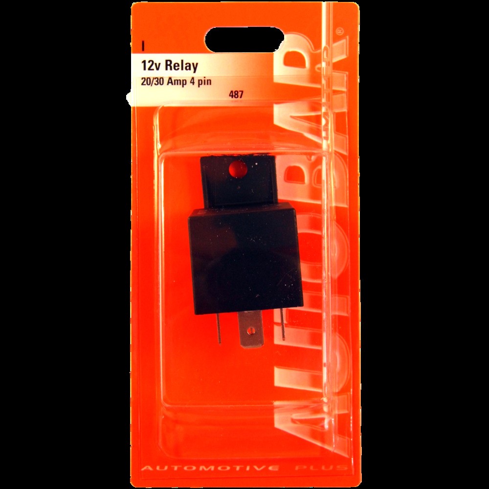 Image for Autobar Relay 30A 4 Pin (Rad Fan/Horn)