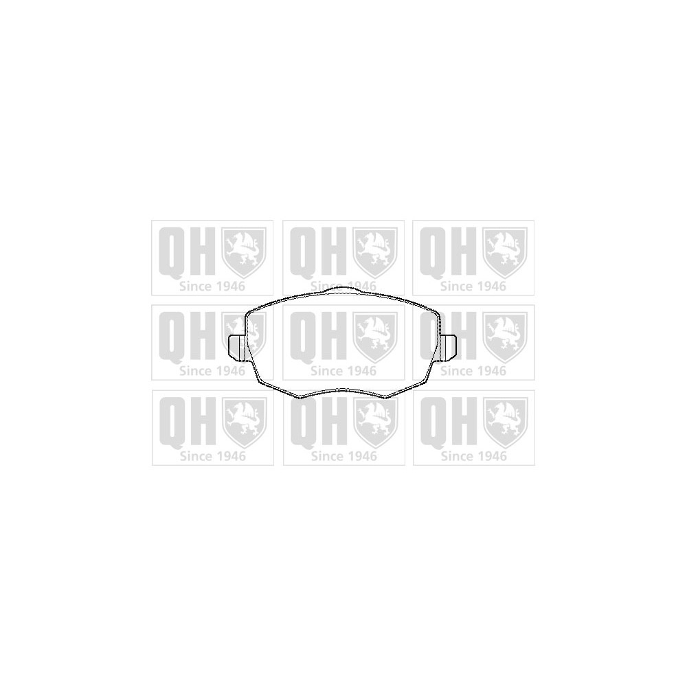 Image for QH BP1429 Brake Pad Set