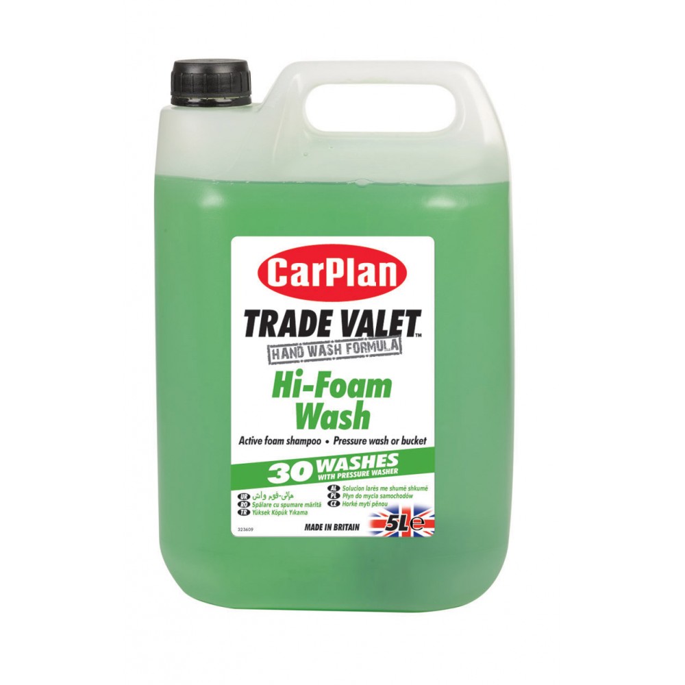 Image for CarPlan CFW005 Trade Hi Foam Wash 5Ltr