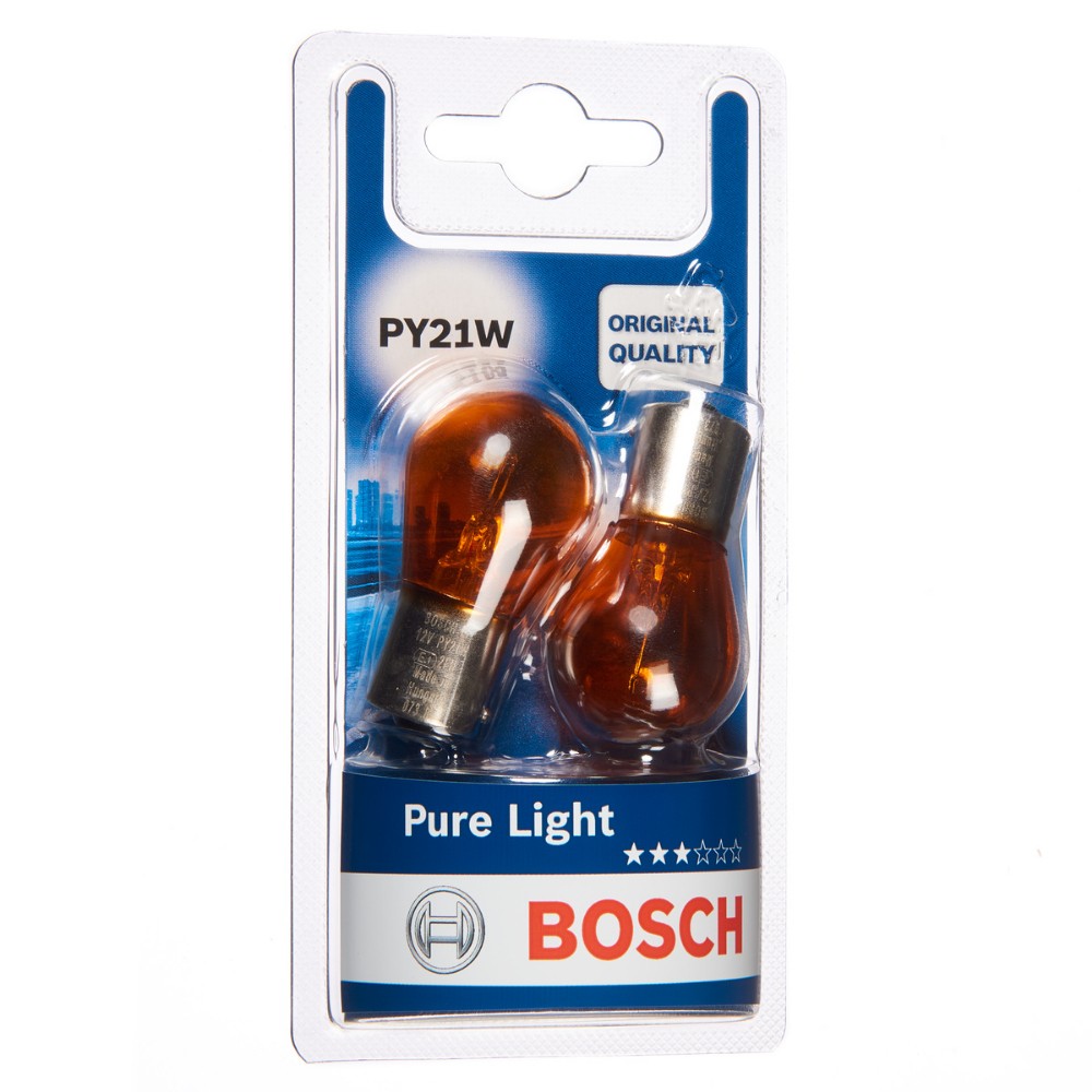 Image for Bosch Pure Light Py21W 12V 21W Single Bulb