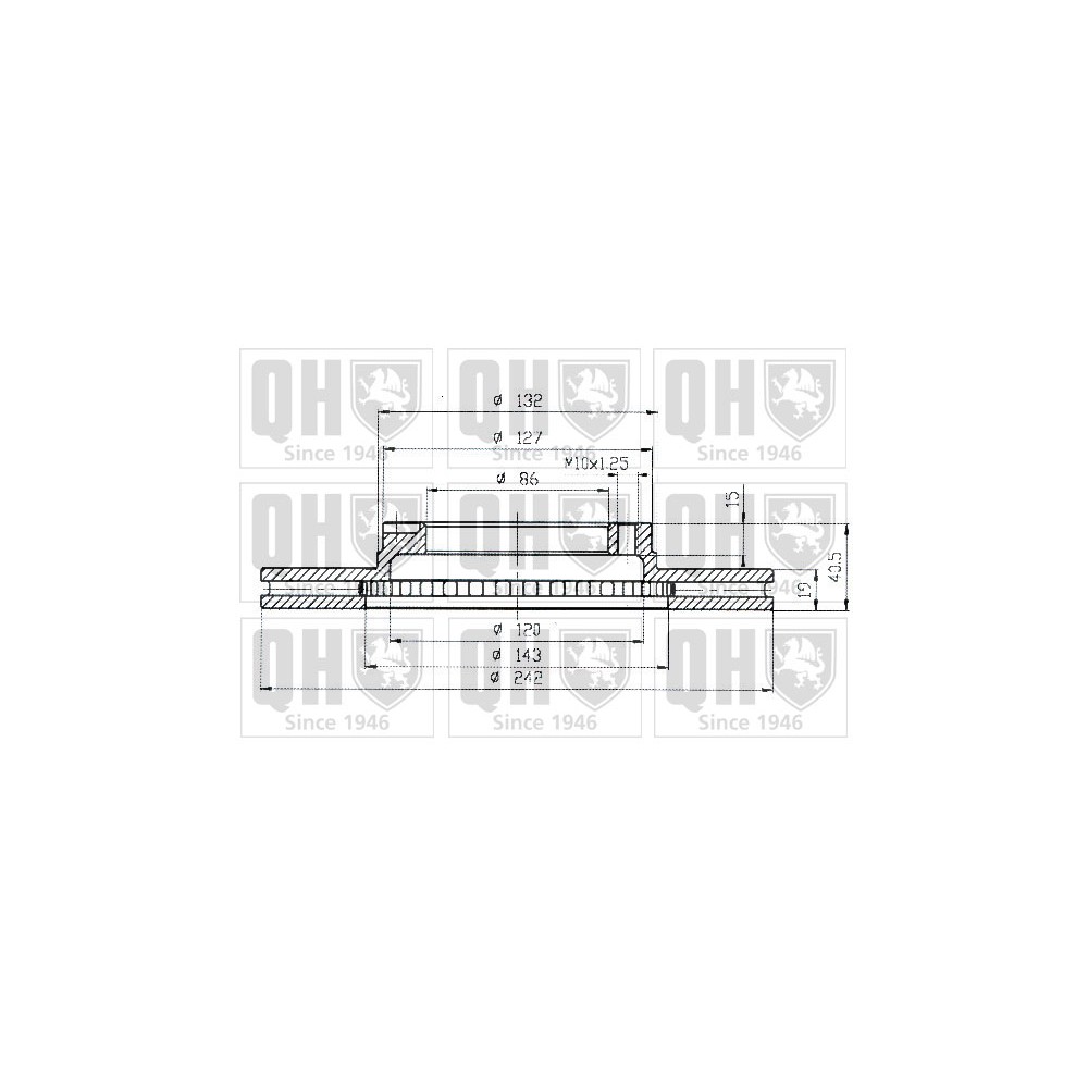 Image for QH BDC4183 Brake Disc