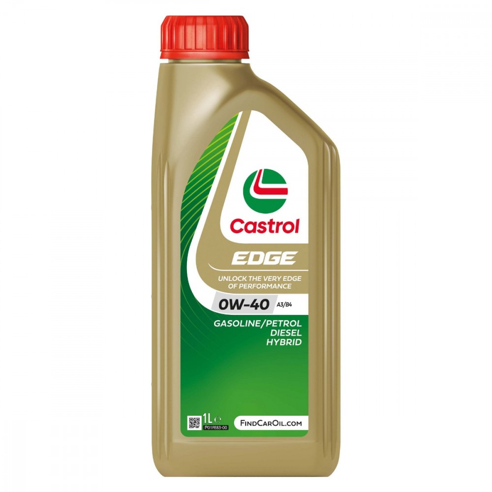Image for Castrol EDGE 0W-40 A3/B4 Engine Oil 1L