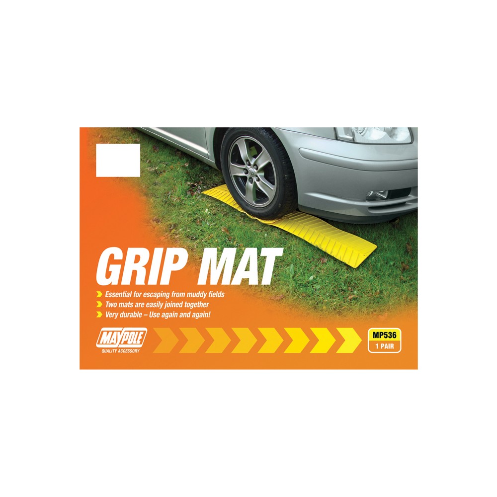 Image for Maypole MP536 Yellow Grip Mat Pk2