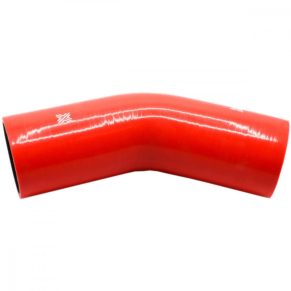 Image for Pipercross Performance Silicone HoseRed 45Ã‚Â° 80mm bore  152mm