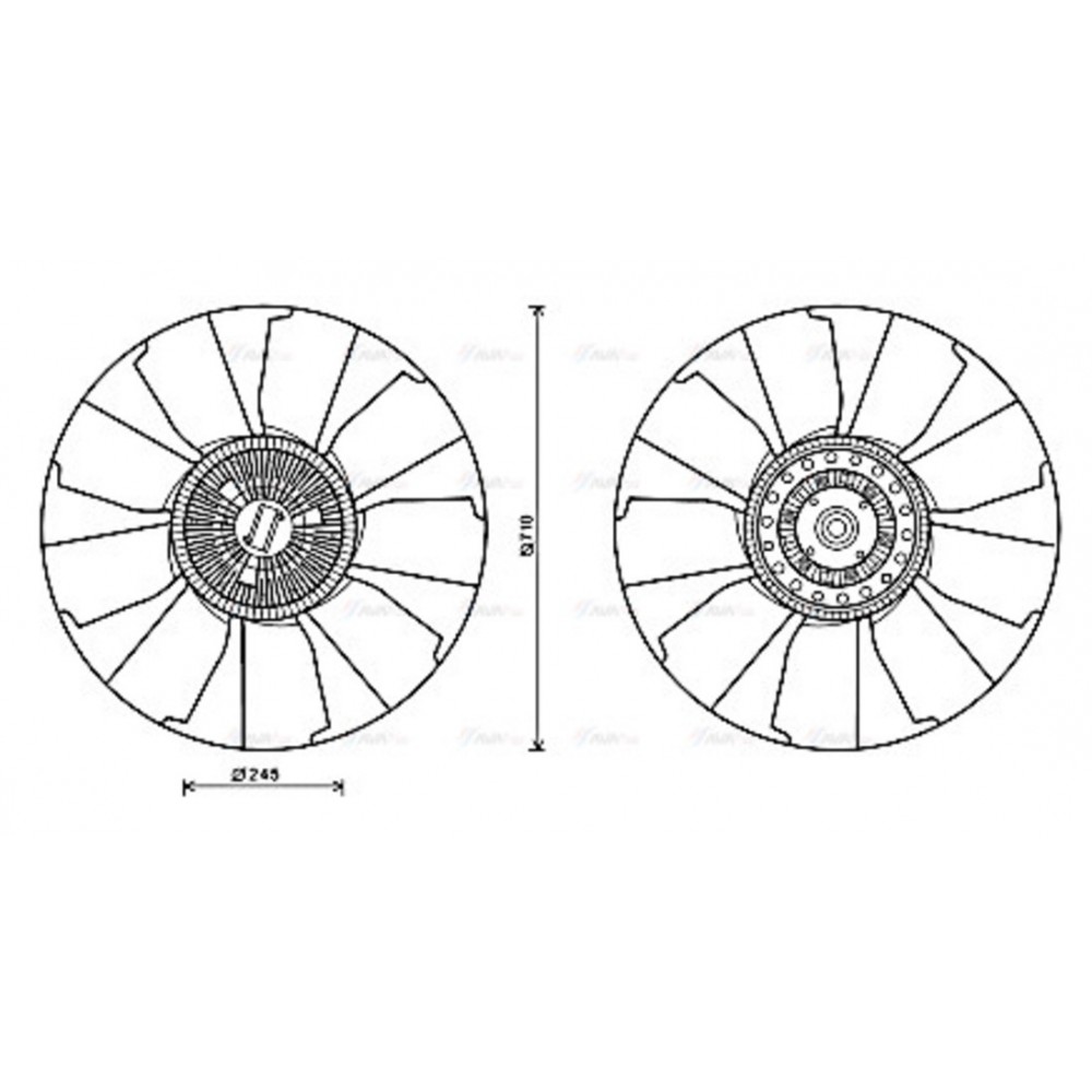 Image for AVA Cooling - Fan Clutch