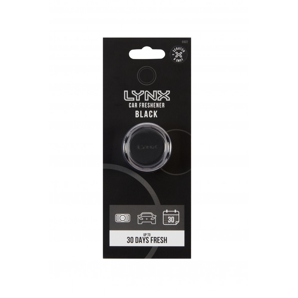 Image for Lynx Mini Vent Air Freshener Black