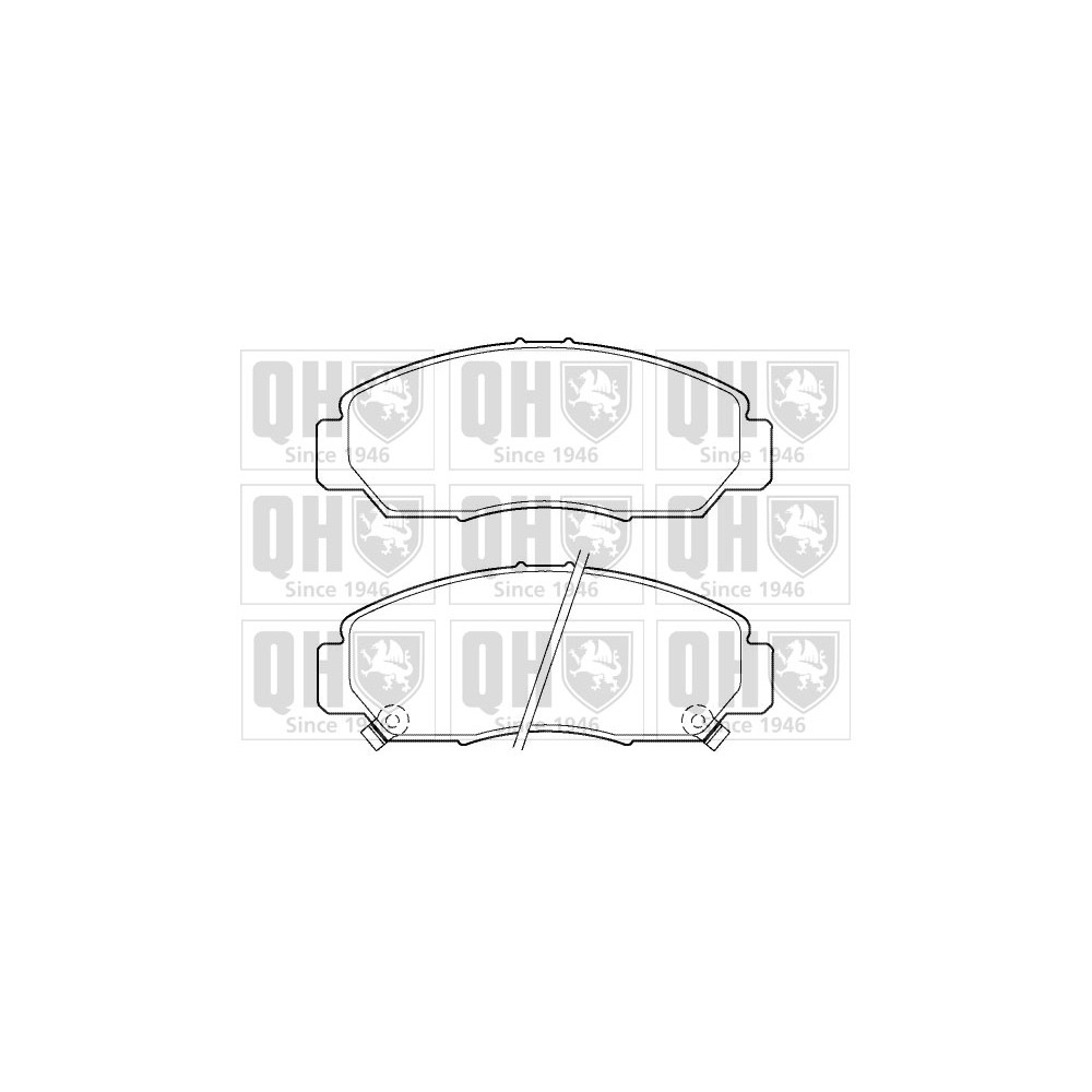 Image for QH BP1397 Brake Pad Set
