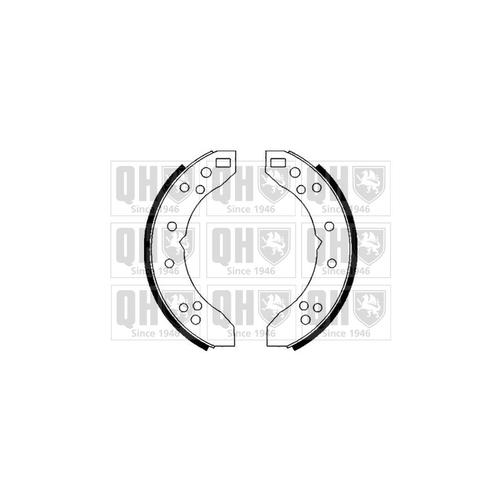 Image for QH BS516 Brake Shoes