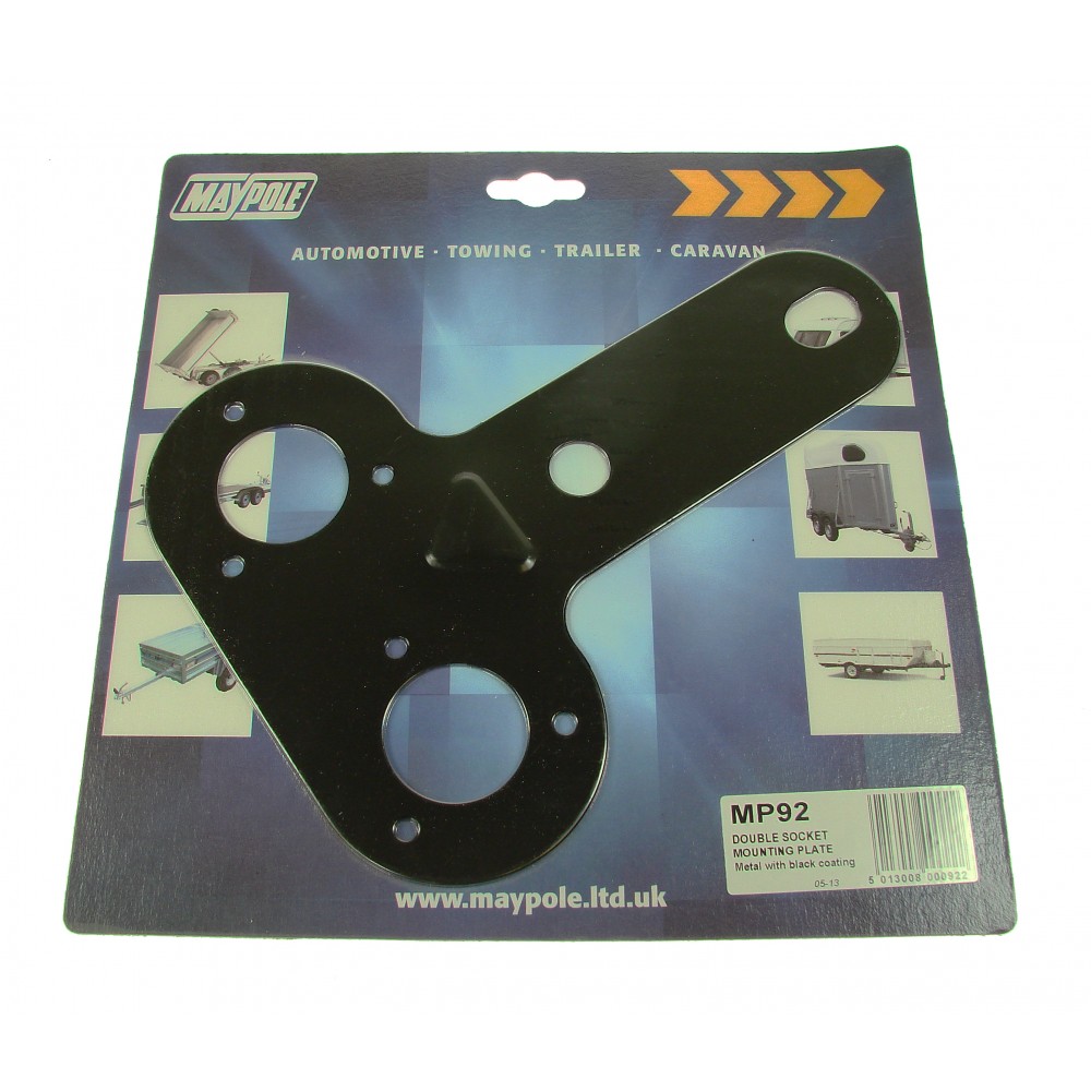 Image for Maypole MP092 Double Socket Mounting Plate