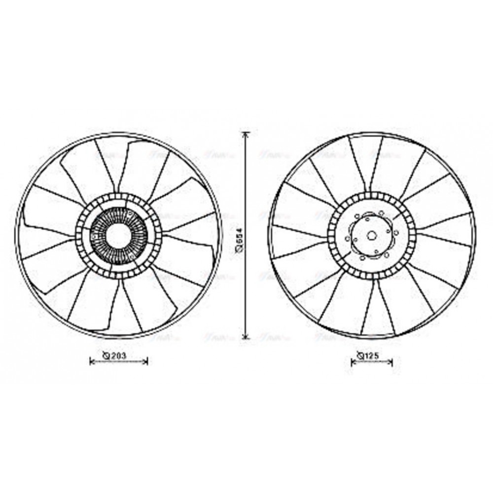 Image for AVA Cooling - Fan Clutch