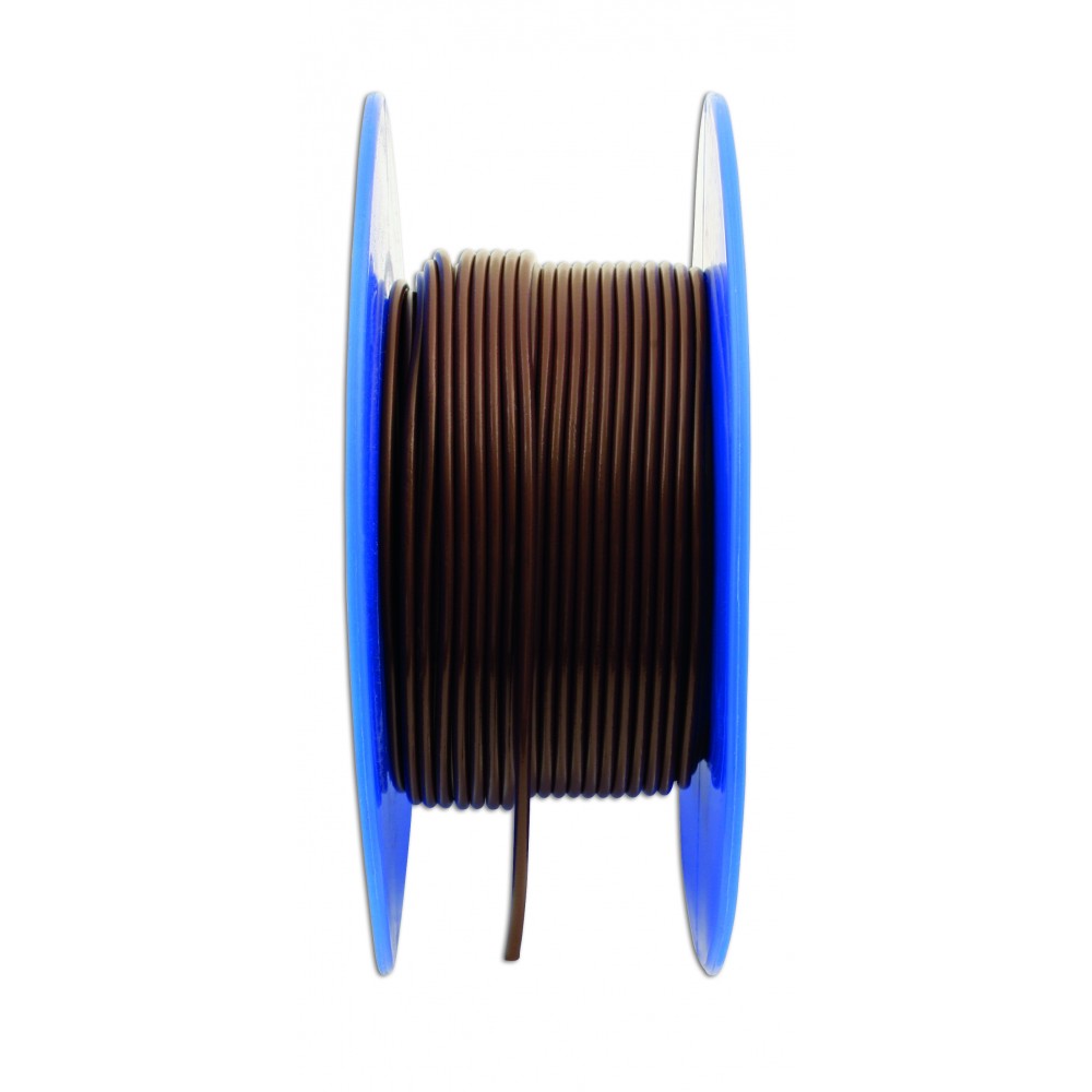 Image for Connect 30032 Brown Thin Wall Single Core Cable 28/0.30 50m