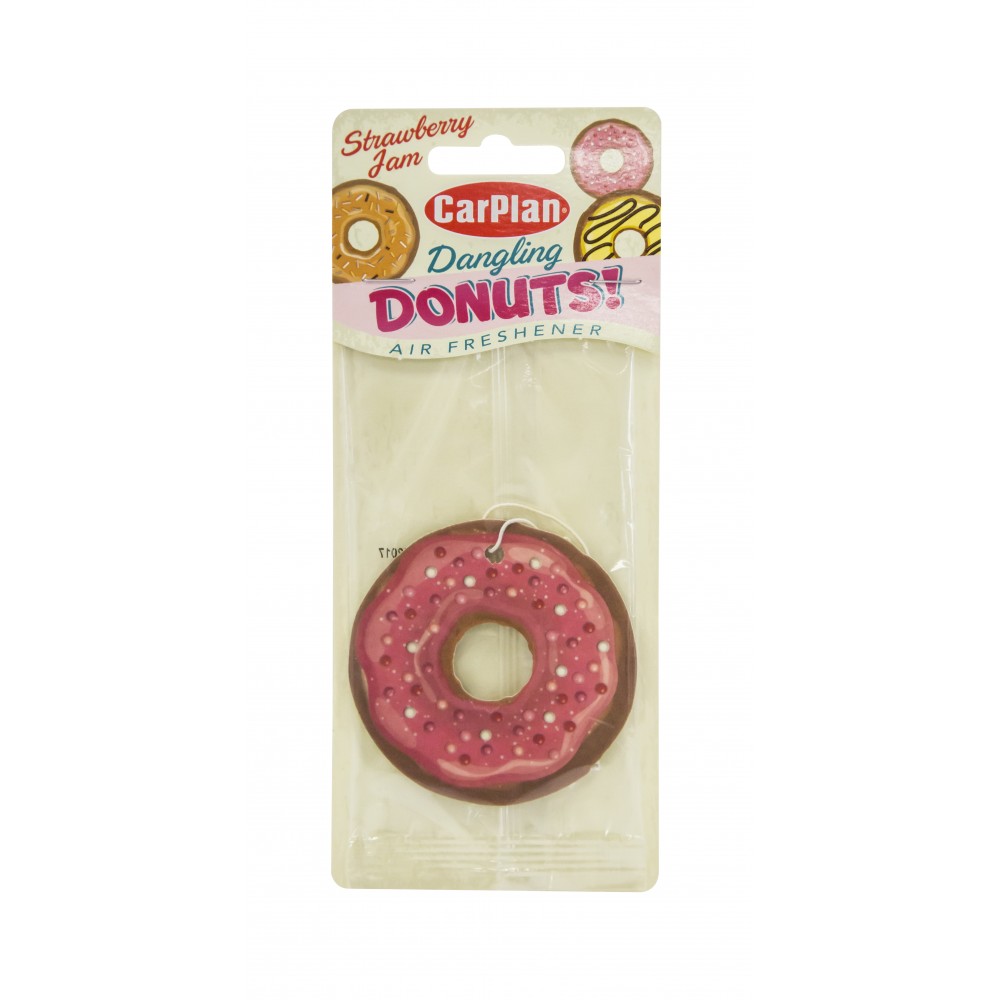 Image for CarPlan DDS001 Strawberry Donuts Carded
