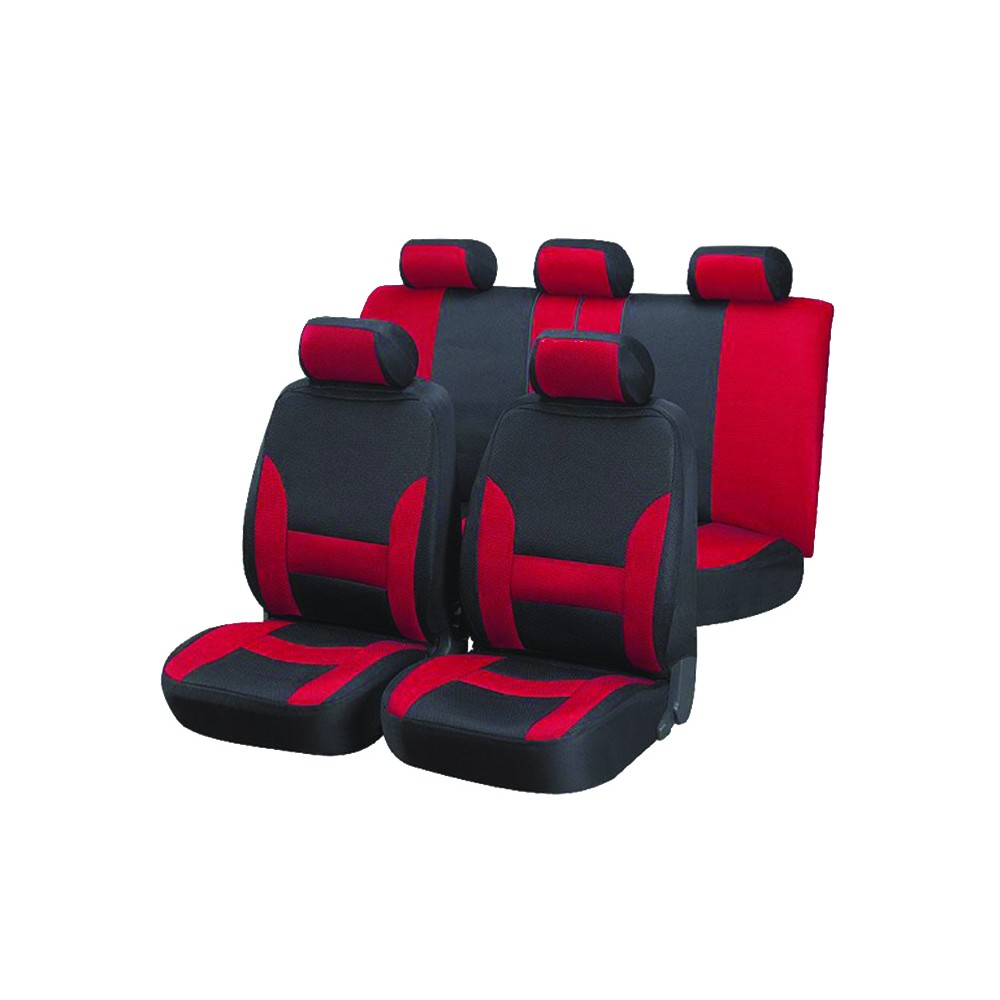 Image for Equip ERS002 Premium Red & Black Sports Seat Cover Set