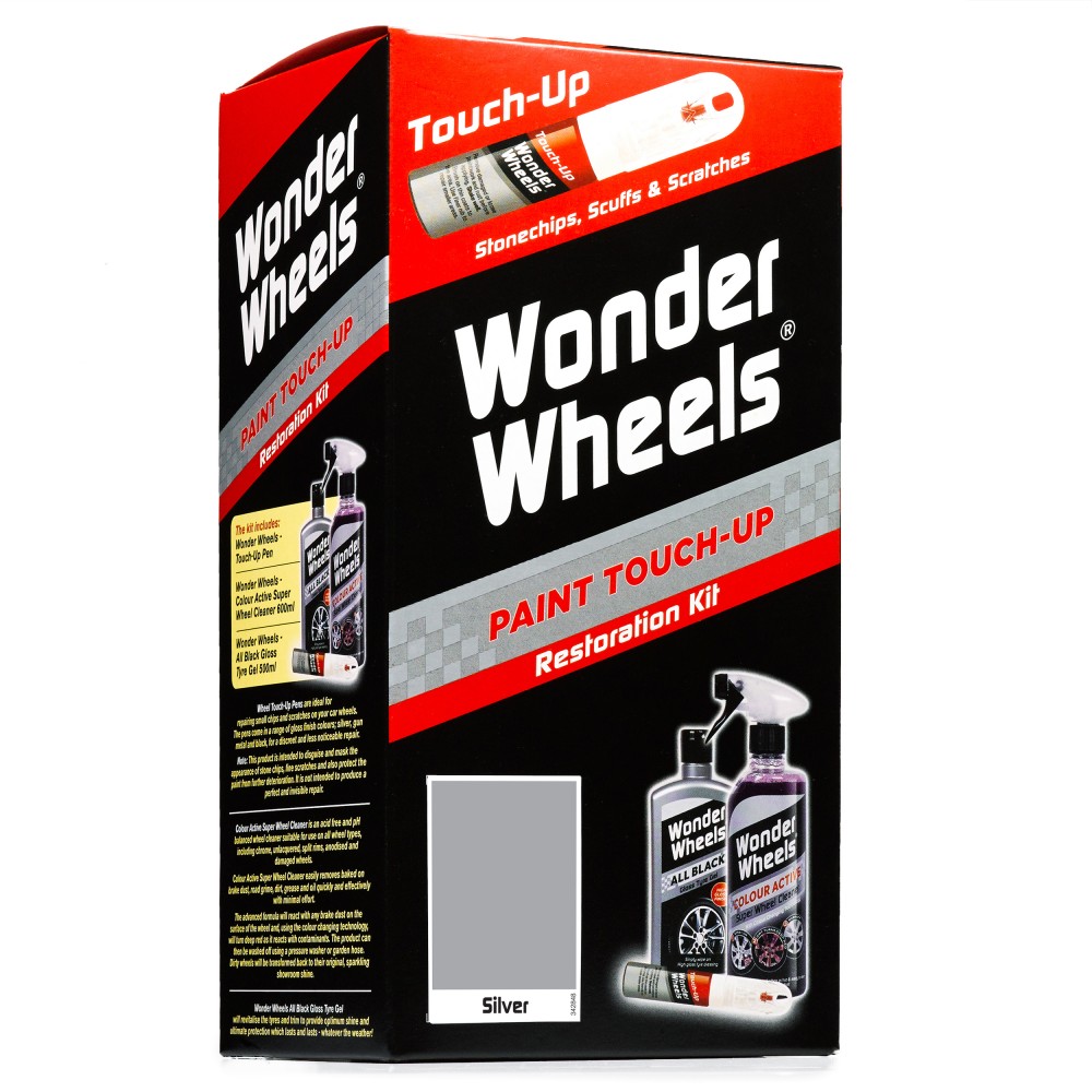 Image for Wonder Wheels WTU001 Clean & Touch Up Kit Silver