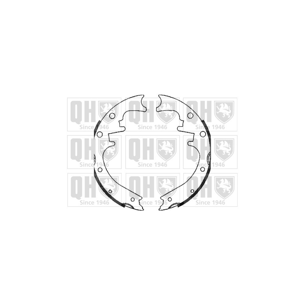 Image for QH BS1072 Brake Shoes
