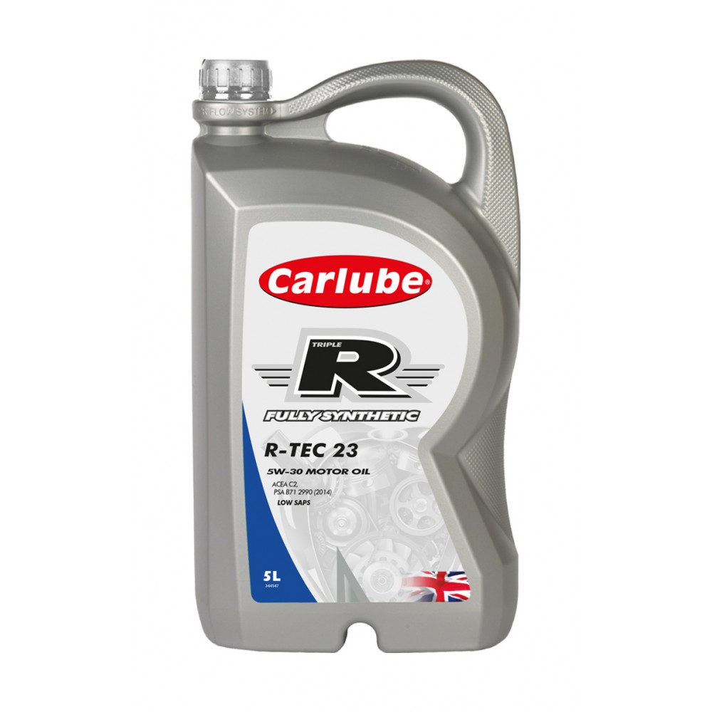 Image for Triple-R R-TEC-23 5W-30 C2 Fully Synthetic 5 Litre