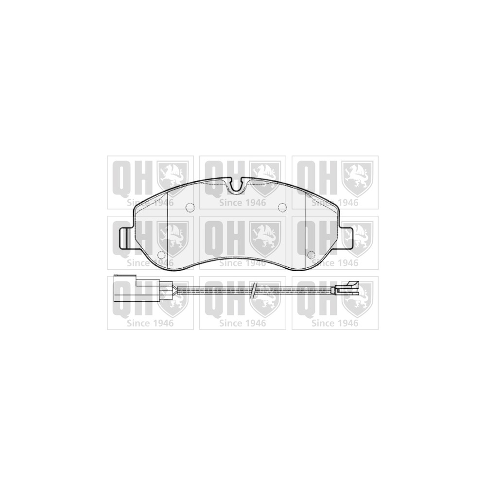 Image for QH BP1837 Brake Pad Set