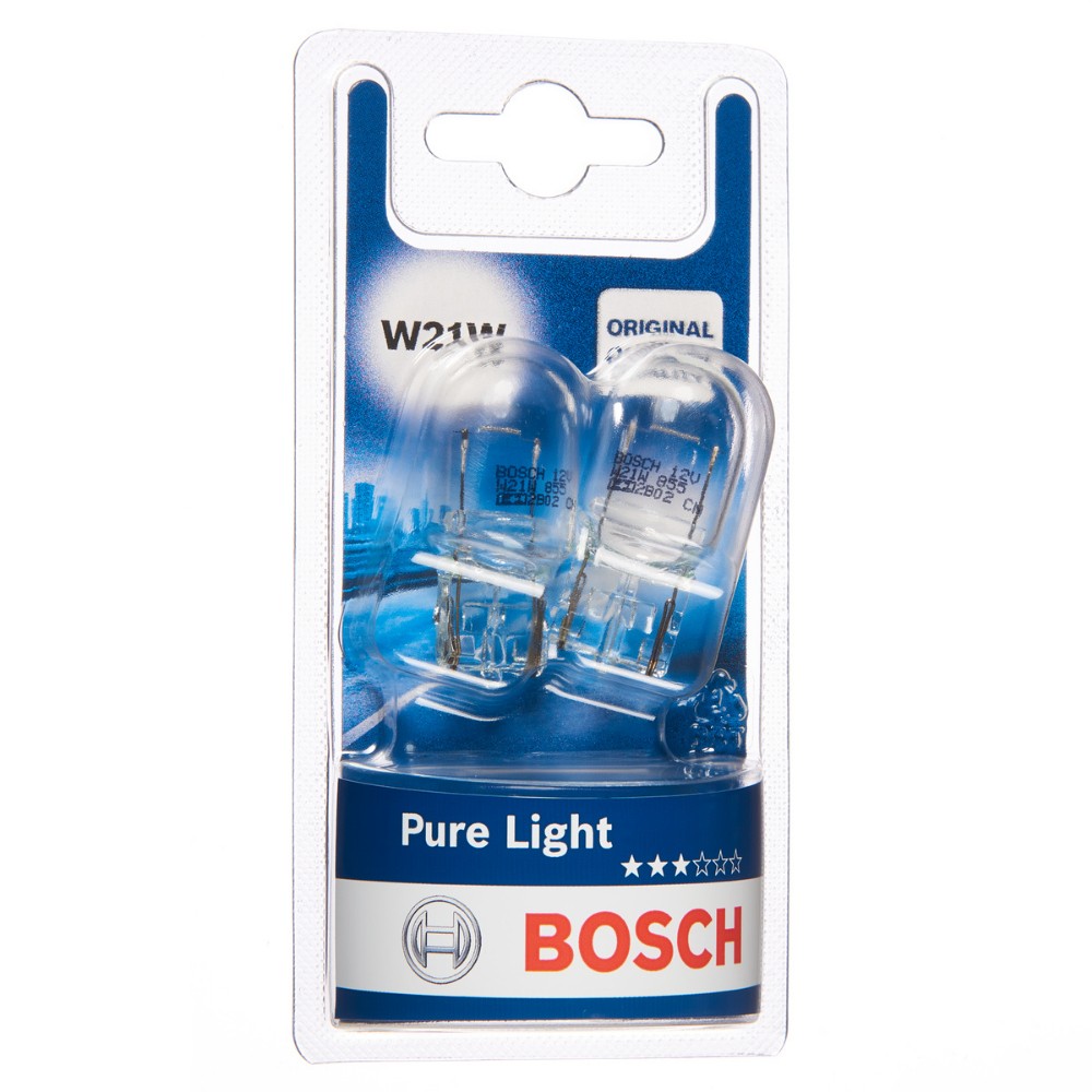 Image for Bosch Pure Light W21W 12V 21W Set