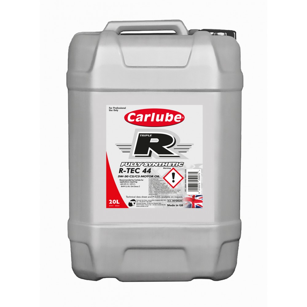 Image for Triple-R R-TEC-44 5W-30 C2/C3 Fully Synthetic 20 Litre