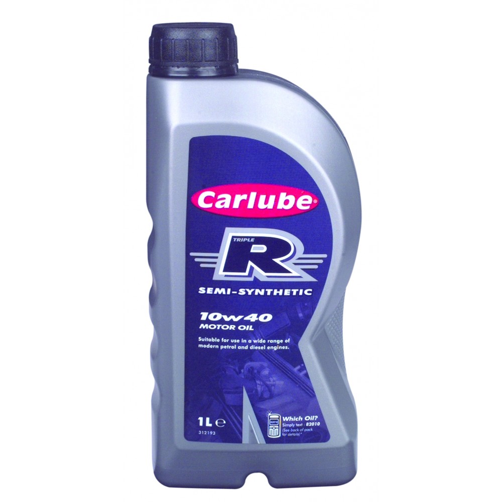 Carlube Triple R 10W40 Semi Synthetic Engine Oil 1L - Tetrosyl Express Ltd