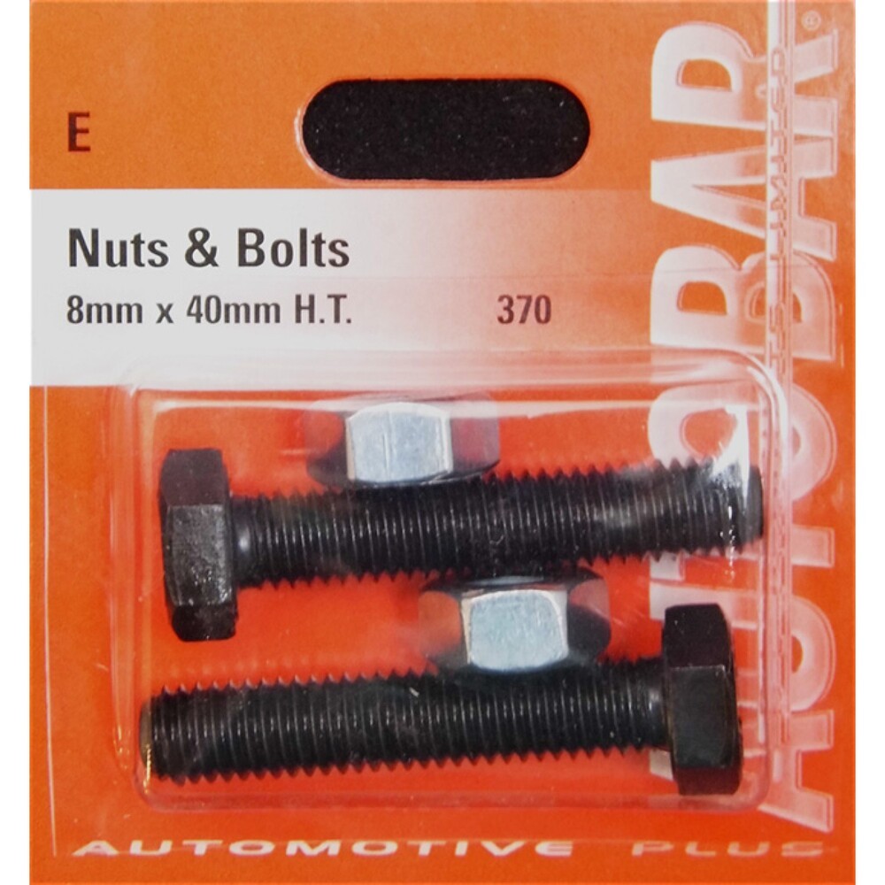 Image for Autobar Nuts Bolts 8mm x 40mm