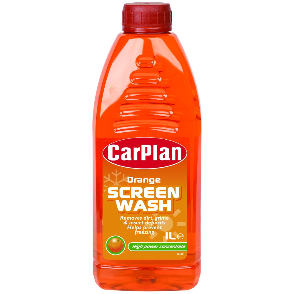 Image for CarPlan FSW162 Orange Fragranced Concentrated Screenwash 1L