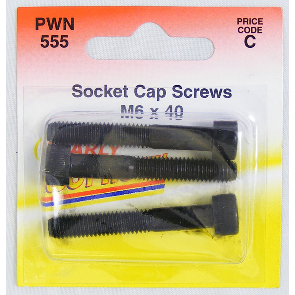 Image for Pearl PWN555 Socket Cap Screws 6mmX40mm