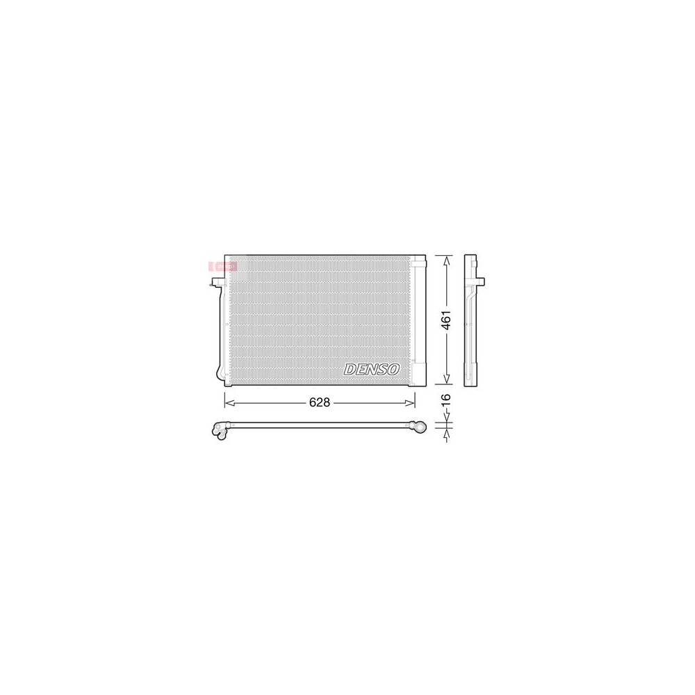 Image for Denso Condenser DCN05013