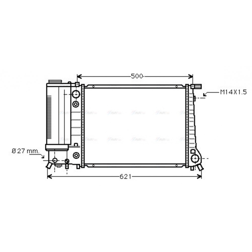 Image for AVA Cooling - Radiator